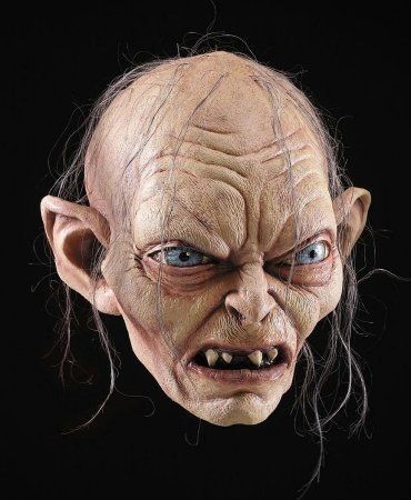 Alien Halloween Makeup, Gollum Smeagol, Alien Human, Hobbit Costume, Halloween Fx, Alien Halloween, Horror Masks, Funny Caricatures, Samana