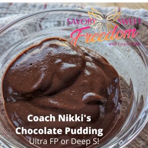 Easy Trim Healthy Mama Fuel Pull or Deep S Chocolate Pudding - Jennifer Overstreet Thm Deep S Snacks, Thm Fp Desserts, Thm Deep S, Thm Soup, Fibro Diet, Thm Deserts, Choc Pudding, Trim Healthy Mama Recipe, Trim Healthy Mama Diet