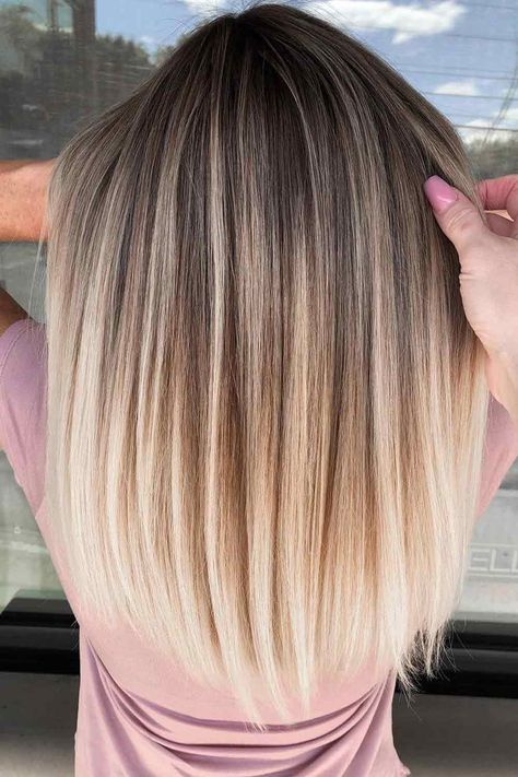 Brown Hair with Highlights Ideas for Any Hair - Glaminati Sombre Blond, Balayage Straight, Hairstyles For Summer, Balayage Straight Hair, Instagram Success, Hair With Highlights, Bronde Hair, Ombre Hair Blonde, Hair Magazine