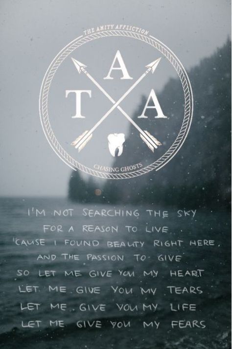 Amity Affliction - Open Letter Amity Affliction Lyrics, Affliction Logo, Metalcore Lyrics, Random Lyrics, Amity Affliction, Song Memes, The Amity Affliction, Band Quotes, Band Wallpapers