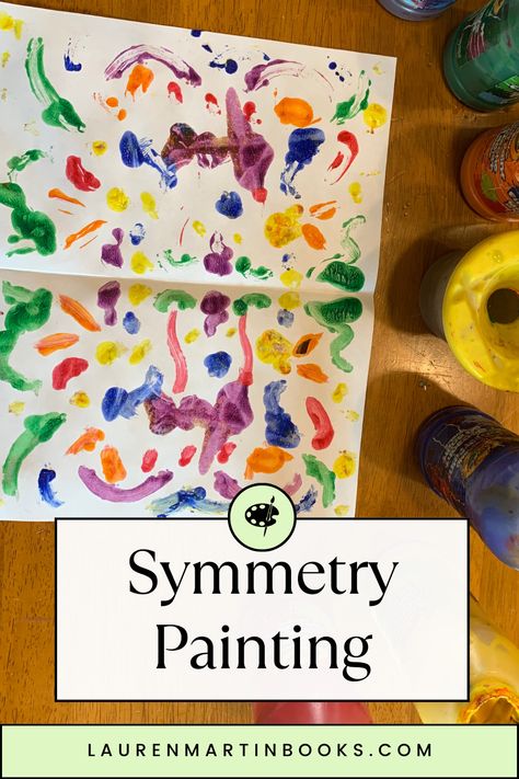 Symmetry art is both visually appealing and educational. It teaches preschoolers about balance, symmetry, patterns, cause and effect - all important early learning concepts. Plus, it improves their fine motor skills and boosts creativity. It is so easy to enjoy simple and engaging symmetry art activities using washable paint, perfect for preschoolers, elementary, middle, high school kids or literally any age. These activities not only encourage creativity but also help develop important skills. Early Years Creative Activities, Symmetry Preschool Activities, Cause And Effect Preschool Activities, Soft Start Activities, Preschool Patterning Activities, Symmetry Activities For Kindergarten, Symmetry Art For Kids, Symmetric Painting, Playgroup Themes