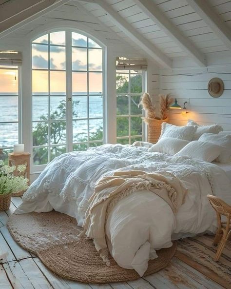 Mermaid Mansion, Boho Coastal Bedroom, Dream Life House, Coastal Bedrooms, Dream House Rooms, Dream House Interior, House Room, Dream House Plans, Room Inspiration Bedroom