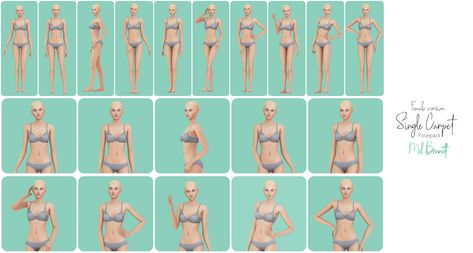 Mel Bennett: Sims 4 Single Carpet Posepack Single Poses, Sims Poses, Ts4 Poses, 4 Poses, Sims 4 Characters, Mirror Selfie Poses, Pose References, Body Poses, Ts4 Cc