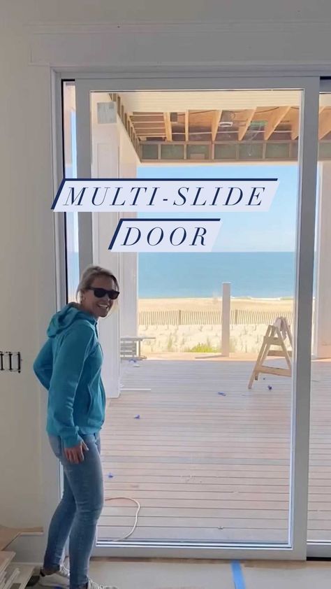 marnieoursler on Instagram: For true indoor/outdoor living, there is nothing like a multi-slide door. This is an aluminum thermally controlled multi-slide door from… Dewey Beach, Fenwick Island, Slide Door, Rehoboth Beach, Coastal Design, Screened In Porch, Screened Porch, Indoor Outdoor Living, Coastal Homes