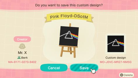 Album Covers Acnh Codes, Acnh Album Cover Qr Codes, Acnh Aesthetics, Patchwork Tattoos, Album Designs, Motif Acnl, Acnh Design, Acnh Designs, Animal Crossing Qr Codes Clothes