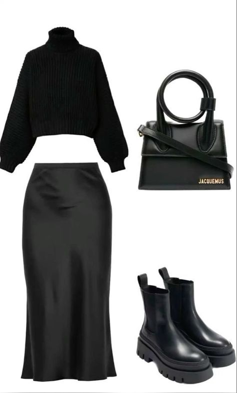 Stile Hijab, Mode Zara, Winter Fashion Outfits Casual, Looks Black, Casual Chic Outfit, Modest Fashion Outfits, Mode Inspo, Autumn Outfit, Casual Style Outfits