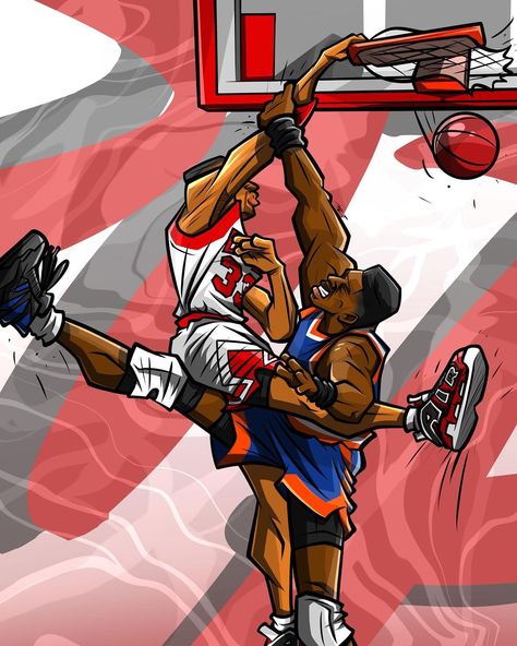 KJ (@barbwiretape) | Instagram Nba Legends Art, Nba Drawings, Michael Jordan Scottie Pippen, Basketball Artwork, Basketball Drawings, Lebron James Wallpapers, Nba Artwork, Nba Basketball Teams, Nba Bulls