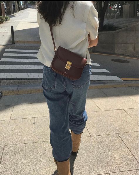 Apc Outfits, A.p.c Bag Outfit, Apc Bag Outfit, Birkin Himalaya, Celine Box Bag Outfit, Apc Bag, Celine Box Bag, Celine Box, Japan Winter