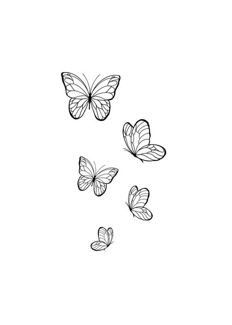 Flying Butterflies Drawing, Cartoon Butterfly Tattoo, Evolution Tattoo, Butterfly Tattoos Images, Butterfly Tattoos For Women, Cartoon Butterfly, Small Pretty Tattoos, Palm Tree Tattoo, Blue Tattoo