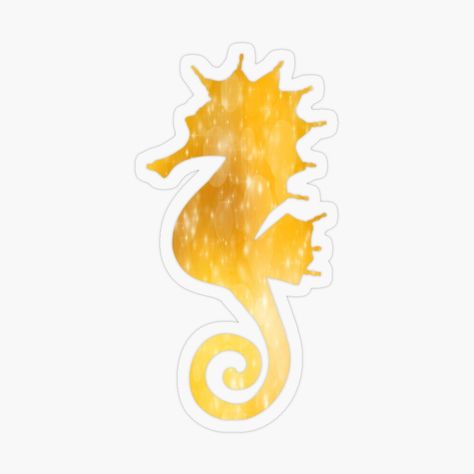 Colorful Seahorse, Sticker Aesthetic, Decorate Notebook, Digital Gifts, Coloring Stickers, Digital Gift Card, Eye Catching Colors, Top Artists, Sticker Design