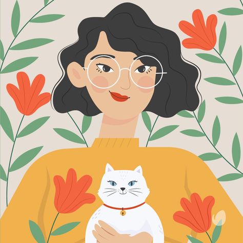 You Grow Girl!

Plant lady illustrations by @ElokkaStudio via @Envato Elements. Branch out and see the collection below. Digital Portrait Illustration, Cat Art Illustration, Creative Illustration, Cats Illustration, Happy Art, Plant Illustration, Art Drawings For Kids, Envato Elements, Portrait Illustration