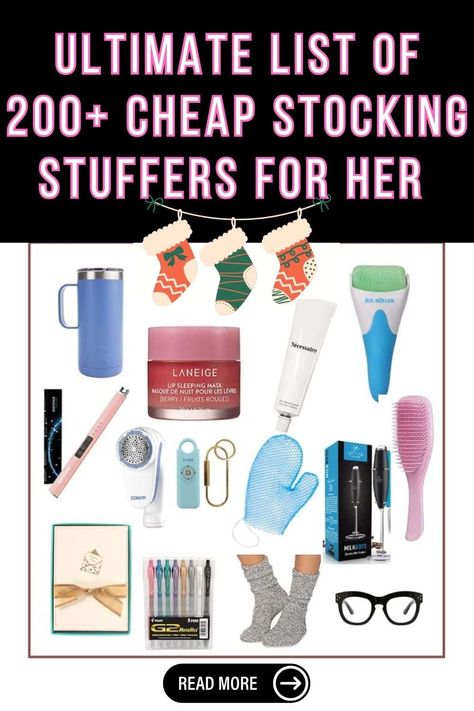 200+ Best Stocking Stuffers for Women: Ideas For a Girlfriend or Wife 2024 Christmas Stockings Ideas Stuffers For Women, Women’s Stocking Stuffer Ideas, Stocking Stuffers For Girlfriend, Wife Stocking Stuffers, Women’s Stocking Stuffers, Womens Stocking Stuffers, Alcoholic Slush Recipes, Stoking Stuffers, Stocking Stuffers Women