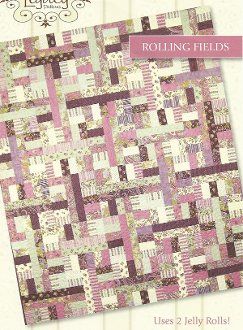 Rolling Fields Quilt Pattern by Legacy Patterns Jelly Roll Sewing, Craft Outlet, Jelly Roll Quilt, Jelly Roll Quilt Patterns, Border Fabric, Bazaar Crafts, String Quilts, Jelly Rolls, Jellyroll Quilts