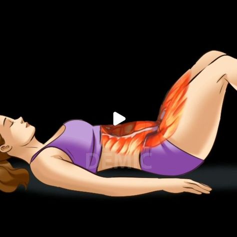 Exercise In Bed For Belly, Exercise At Night Before Bed, Sleeping Exercises For Belly, Abdominal Fat Loss Workout, Exercises For Belly Fat Woman, Wellness Bodybuilding, Excercise For Belly Fat Burn In Bed, Belly Fat Exercise, Yoga Belly Fat Exercises