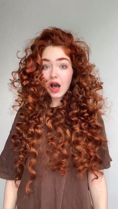 Curly Ginger Hair, Straw Curls, Ginger Head, Cool Makeup, Art Alternative, Hair Color Guide, Red Curls, Red Ginger, Alternative Aesthetic