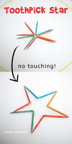 Toothpick Star Science Experiment - This science experiment is simply magical. Show your kids how you can turn broken toothpicks into a star without touching them. Toothpick Star, Vetenskapliga Experiment, Water Science Experiments, Science Experience, Experiment For Kids, Star Science, Kid Science, Kid Experiments, Fair Projects