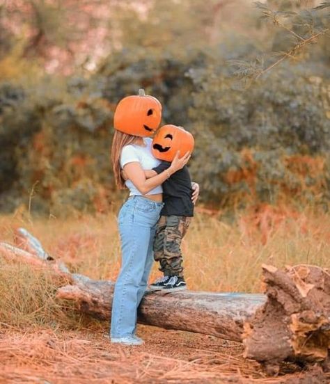 We be like - This is your sign to take some Halloween... Pumpkin Photo Shoot, Halloween Photo Ideas, Son And Mother, Female Problems, Mother Son Photos, Halloween Photo, Fun Group, Halloween Photos, Mother Son