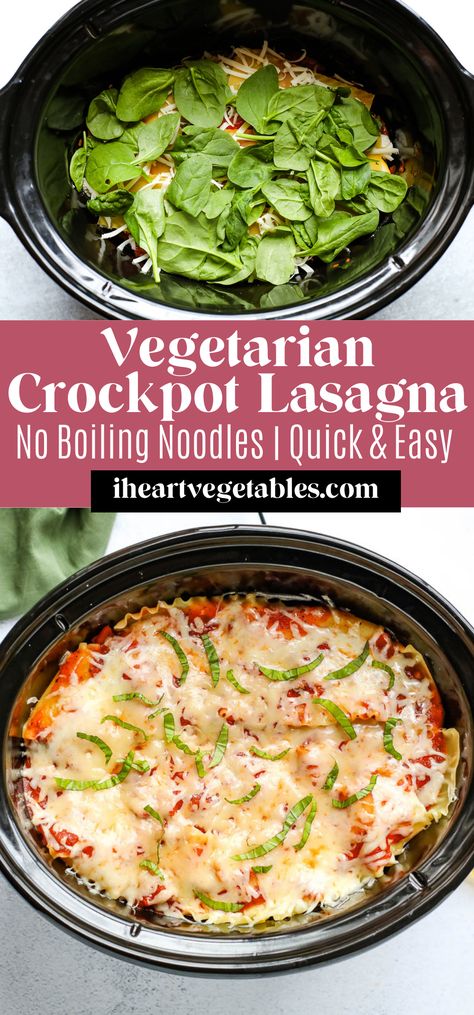 Easy Vegan Dinner Crockpot, Vegetarian Lasagna Crockpot Recipes, Crockpot Vegan Lasagna, Vegitarian Crockpot Recipes, Crockpot Vegetarian Lasagna, Easy Crockpot Dinners Vegetarian, Crockpot Recipe Vegetarian, Crockpot Vegetarian Pasta Recipes, Crockpot Vegetarian Tacos