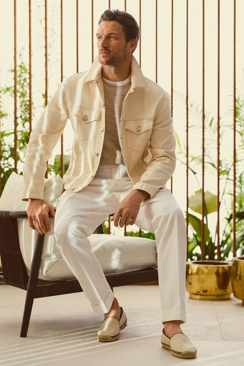 Pique Shirt, Timeless Basics, Brunello Cucinelli Men, Show Collection, Menswear Fashion Show, June 2024, Menswear Fashion, Celebrity Houses, Menswear Collection