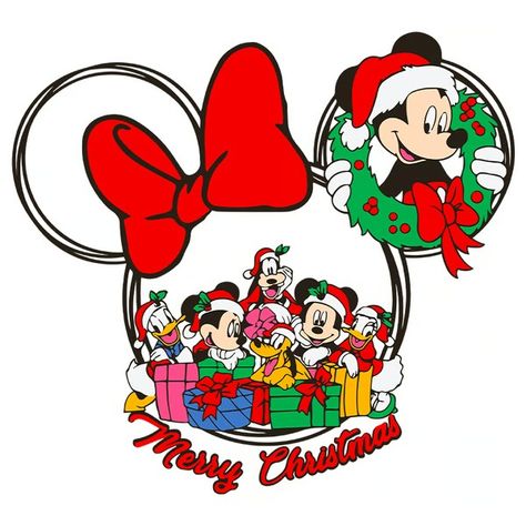 Merry christmas svg, Mickey and friends Christmas svg, micke - Inspire Uplift Disney Christmas Svg, Disney Merry Christmas, Mickey Svg, Friends Svg, Svg Disney, Mickey Christmas, Merry Christmas Svg, Disney Svg, Cute Poster