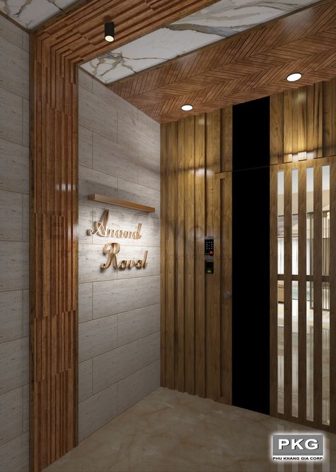 Flat Entry Wall Design, Entry Lobby Design Entrance, Entrance Panelling Design, Small Lobby Interior Design Home, Apartment Flat Entrance Design, Apartment Lobby Entrance, Flat Entrance Lobby Design, Flat Entrance Design, Door Panelling