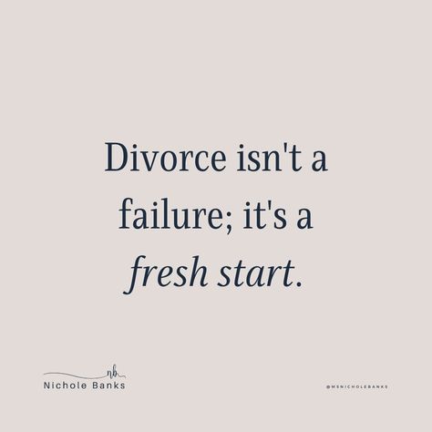 Divorce Recovery, Divorce support Divorce Is Not Failure, Happy Divorce Quotes, Inspirational Divorce Quotes, Love After Divorce, Rediscover Yourself, Flip The Script, God's Timing, Bad Quotes, Divorce Recovery