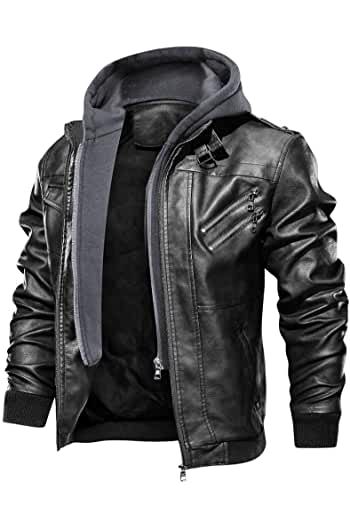 Amazon.co.uk : soft leather jacket mens Faux Leather Jacket Men, Retro Motorcycle, Blue Camouflage, Vintage Biker, Pu Leather Jacket, Biker Leather, Leather Jacket Black, Casual Coat, Outfit Casual