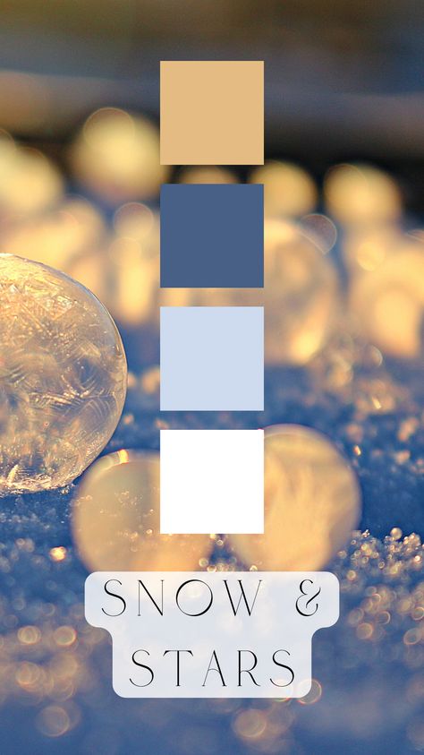 Snow & Stars Color Palette by Felicity & Lilac Events Snowman Color Palette, Thunderstorm Color Palette, Milky Color Palette, Star Colour Palette, Purple Winter Color Palette, Heaven Color Palette, Color Palette Mystical, Platinum Color Palette, Starlight Color Palette