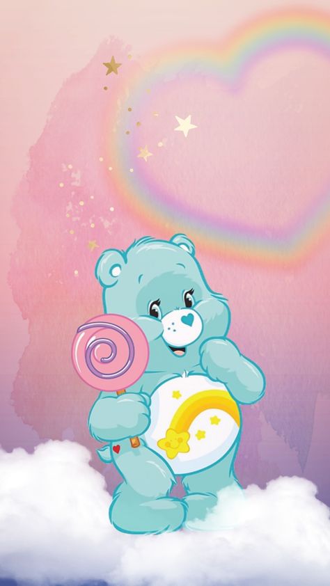 Care Bears Wallpaper Iphone, Care Bear Wallpaper, Care Bears Wallpaper, 80s Wallpaper, Care Bears Birthday Party, Bears Wallpaper, Care Bear Party, Care Bears Vintage, Cute Christmas Wallpaper