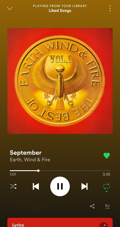 September Earth Wind And Fire, Spotify Screenshot, Earth Wind And Fire, Earth Wind & Fire, Earth Wind, Fired Earth, Music Genres, Beautiful Songs, Songs