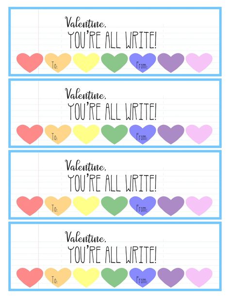 Valentines Template, Free Printable Valentines Tags, Valentine Card Printable, Free Valentine Cards, Student Valentines, Free Printable Valentines Cards, Valentine Template, Candy Print, Printable Valentines Day Cards