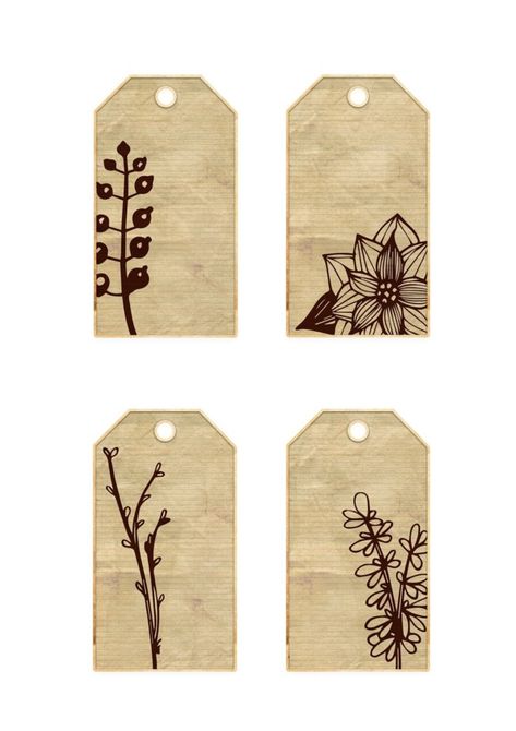 15 diseños de etiquetas imprimibles para tener todo siempre ordenado Labels Printables Free, Handmade Gift Tags, Card Sentiments, Diy Tags, Scrapbook Printables, Handmade Tags, Printable Tags, Crafts Hacks, Paper Tags