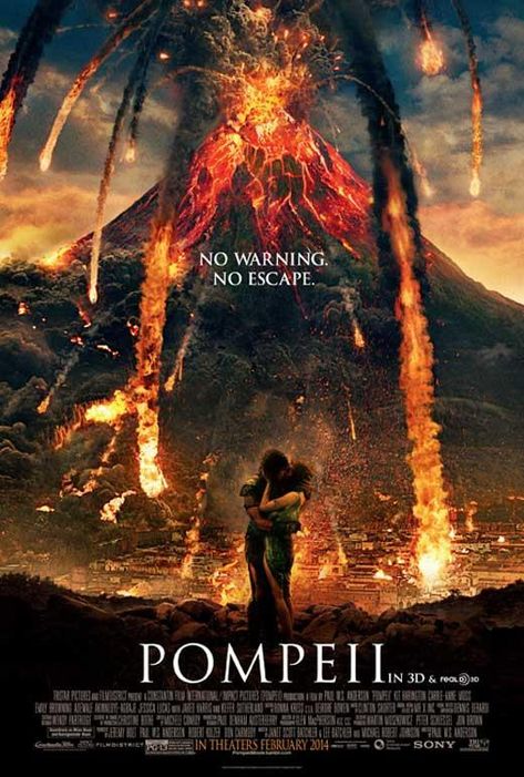 Pompeii 11x17 Movie Poster (2014) Pompeii Bodies, Pompeii Movie, Pompeii Volcano, Pompeii History, Ancient Pompeii, Film Cult, Pompeii Ruins, Pompeii Italy, John Snow