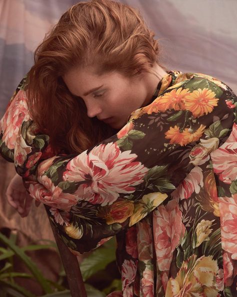 Alexina Graham Marie Claire Czech Andreas Ortner Cover Editorial | Page 2 Graham Model, Ines Rivero, Alexina Graham, Requiem For A Dream, Photographie Portrait Inspiration, Redhead Beauty, Victorias Secret Models, Victoria Secret Angels, Floral Fashion