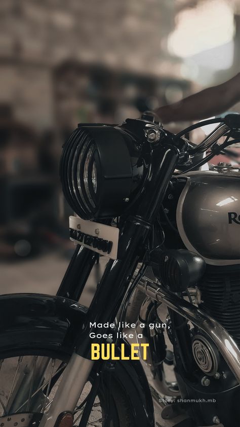 Royal Enfield
Mobile photography Royal Enfield Captions, Bullet Wallpaper Royal Enfield, Royal Enfield Photography, Royal Enfield Aesthetic, Royal Enfield Quotes, Royal Enfield Black, Royal Enfield Hd Wallpapers, Royal Enfield Classic 350cc, Royal Enfield Wallpapers