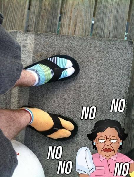 NO NO NO NO NO NO NO. No Meme, Sandals With Socks, Awkward Photos, Funny Socks, Socks And Sandals, Best Funny Videos, Laughing So Hard, You Funny, Best Funny Pictures