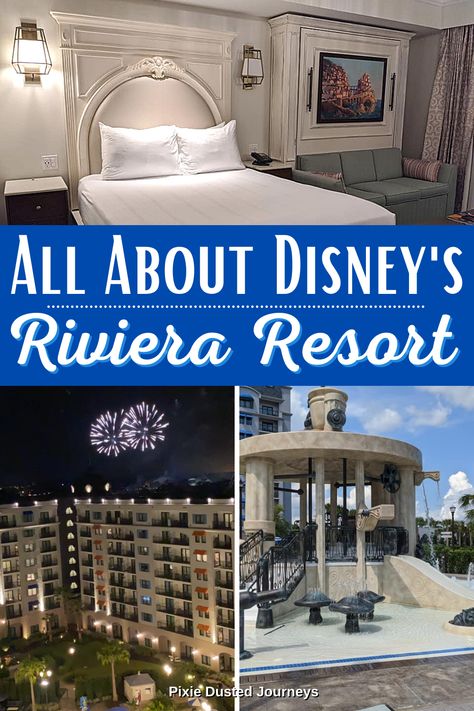 Disney Riviera Resort Aesthetic, Disney Vacation Planner, Disney 2024, Grand Floridian, Disney Images, Caribbean Beaches, Enjoy Your Vacation, Types Of Rooms, Disney World Tips And Tricks