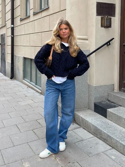 Adrette Outfits, Looks Jeans, Skandinavian Fashion, Uni Outfits, Cold Outfits, Looks Street Style, Outfit Trends, Stockholm Fashion, Mode Ootd