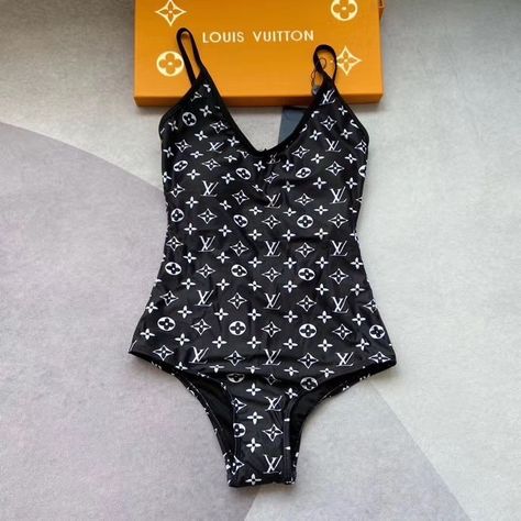 Louis Vuitton lv swimsuit 1236080ESX Louis Vuitton Swimwear, Lv Swimwear, Lv Dress Louis Vuitton, Cute Lazy Summer Outfits, Lv Swimsuit, Louis Vuitton Swimsuit, Lv Clothes, Beam Queen, Vuitton Outfit