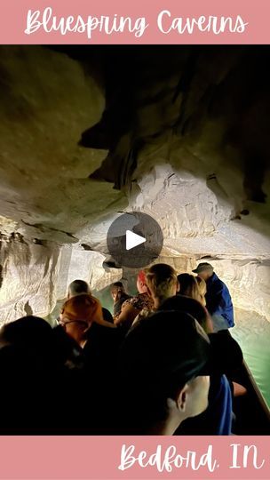 140K views · 21K reactions | *BEDFORD, IN* This was our daughter’s first cave experience, and she loved it! Bluespring Caverns is home to the longest navigable underground river in the US, and one of the largest sinkholes in Indiana. 💛
.
We just showed up, bought our tickets, did the gem mining while we waited, and then enjoyed the tour & cave experience.
.
🙋🏼‍♀️ Follow to discover new things to love about Indiana
🔔Turn on Notifications so you never miss a post
↗️ Share with someone who needs to see this post
🔖 Tag your adventure buddy in the comments 😄
.
#indiana #indianapolis #indianafam #exploreindiana #exploremore #indyfamilyfun #visitindiana | Brittany Lang - Indy Family Fun Travel Indiana, Underground River, Gem Mining, Miss A, New Things, Vacation Destinations, Travel Usa, Family Fun, Places To Travel