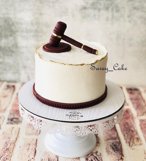 Lawyer Theme Cake, Lawyer Cake, Juris Doctor, 50th Wedding Anniversary Cakes, Wedding Anniversary Cakes, School Cake, Law School Graduation, Idea Birthday, Marble Cake