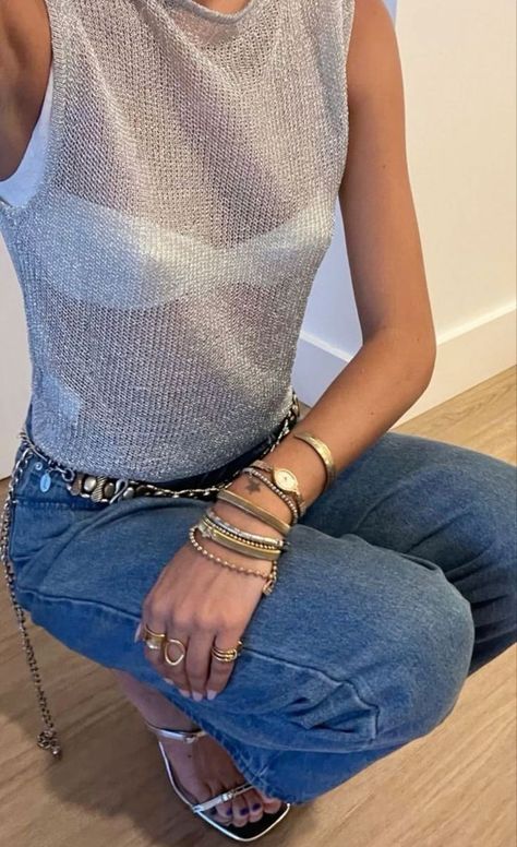 Silver Summer Outfit, Trendy Outfit Inspo, Bar Fits, Clubbing Outfits, Party Fits, Fashion Mistakes, Mode Inspo, Pinterest Account, Going Out Outfits