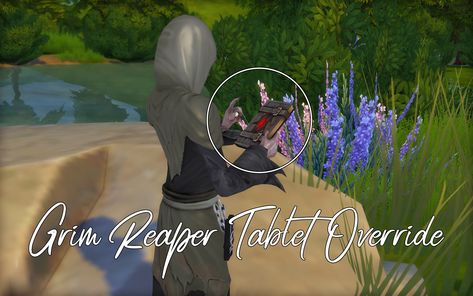 Mod The Sims - Grim Reaper Tablet Override for Historical Saves (Cursed Book) Sims 4 Historical Overrides, Sims 4 Grim Reaper Mod, Sims 4 Replacement Cc, Sims 4 Grim Reaper Cc, Sims 4 Replacement, Cursed Book, Sims 2 Games, Sims Medieval, The Grim Reaper