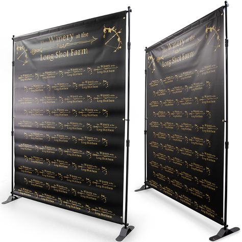 Banner Stand Design Ideas, Standing Banner Design, Tradeshow Banner, Black Banner, Blog Banner, Display Banners, Retractable Banner, Banner Stands, Vinyl Backdrops