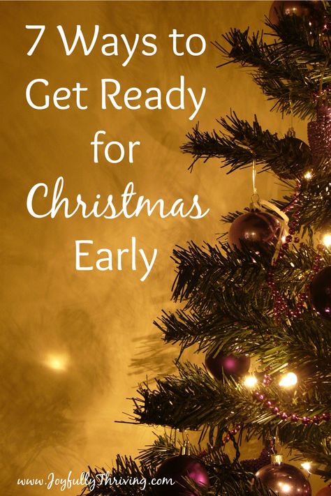 7 Ways to Get Ready for Christmas Early - If you're looking for how to get organized for Christmas early, check out this list of ideas! Check some things off your list early so you can enjoy the Christmas season! Inflatable Christmas Tree, Affordable Christmas Decorations, Get Ready For Christmas, Christmas Prep, Christmas Preparation, Christmas Organization, Christmas Planning, Christmas Planner, Simple Christmas Tree