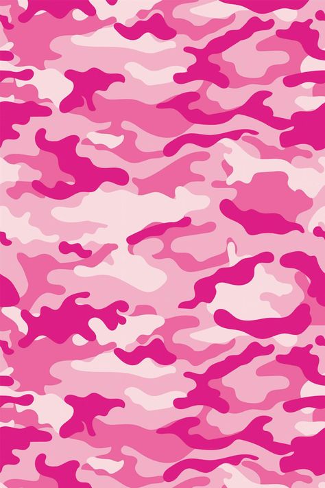 This pink camouflage wallpaper pattern is the perfect way to beautifully make a statement in your accent wall. Though the pattern and colors are powerful on their own, they can be balanced seamlessly with neutrals or deep shades in the rest of the room – giving you versatility in how you design the space (or the ability to seamlessly add this wallpaper into your already-existing design). Such camouflage wallpaper designs have been a top trend as of late, thanks to their vintage-inspired style an Pink Camouflage Wallpaper, Pink Camo Wallpaper, Camouflage Wallpaper, Camouflage Pattern Design, Purple Pages, Louis Vuitton Pattern, Pink Glitter Wallpaper, Camo Wallpaper, Wall Makeover