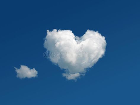 Heart shaped cloud in the sky royalty free stock photo Sky Heart, Heart Cloud, About Heart, The Blue Sky, Cloud Drawing, Kids Artwork, Blue Clouds, Photo Heart, Photo Displays