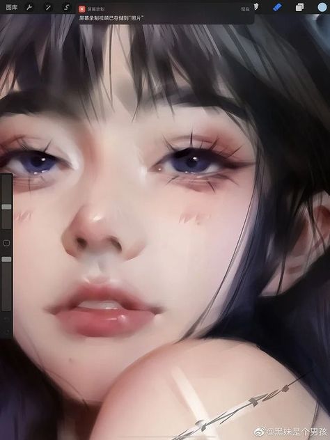 Anime Style Eyes, Character Digital Art, Realistic Eyes, Procreate Art, Digital Portrait Art, Digital Painting Tutorials, Realism Art, Digital Art Anime, Realistic Art