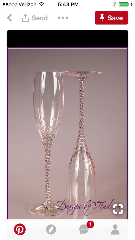 Adult Gifts, Wedding Wine Glasses, Diy Wine Glasses, Wedding Champagne Glasses, Decorated Wine Glasses, Wedding Flutes, Wedding Champagne, Wine Glass Crafts, Wine Glass Art