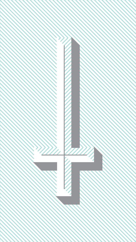 inverted cross iPhone 5c wallpaper visit Etsy page for more art: www.etsy.com/ca/shop/PizzaSloot satan upside down cross Cross Iphone Wallpaper, Iphone 5c Wallpaper, Upside Down Cross, Inverted Cross, Cover Pics For Facebook, Cross Wallpaper, Sign Of The Cross, Cover Pics, Iphone 5c